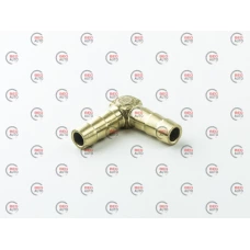 штуцер-переходник (уголок)  8х8 латунь