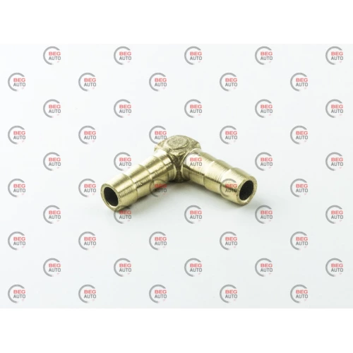 штуцер-переходник (уголок)  8х8 латунь