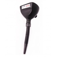 лійка для палива пластик пряма гнучка зі зрізом із сіткою CarLife