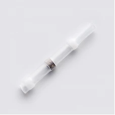 кембрик термозбіжний з клеєм та оловом для зрощування проводів 28мм, до 2,7мм прозорий (10шт)