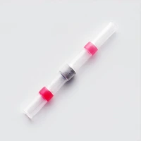 кембрик термоусадочный с клеем и оловом для сращивания проводов 40мм, до 3,5мм прозрачный (10шт)