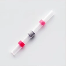 кембрик термозбіжний з клеєм та оловом для зрощування проводів 40мм, до 3,5мм прозорий (10шт)