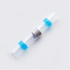 кембрик термозбіжний з клеєм та оловом для зрощування проводів 40мм, до 5,2мм прозорий (10шт)