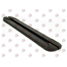 пороги алюмінієві VW Amarok 2010->  Almond Black