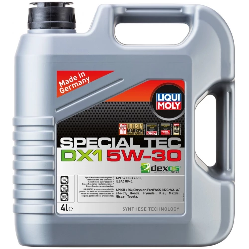 Масло Liqui Moly 5W-30 Special Tec DX1 (GM) 4Л