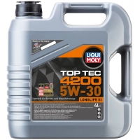 олива Liqui Moly 5W-30 Top Tec 4200 C3 (VAG longlife III) 4Л