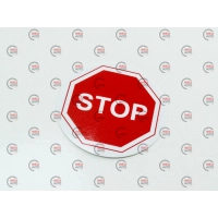 наклейка знак "STOP"  d55мм