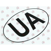 наклейка "UA" євростандарт