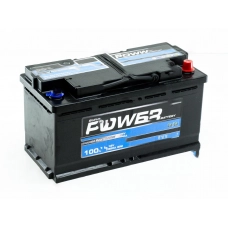 Аккумулятор POWER 100 (820 А) MF BLACK Евро правый +
