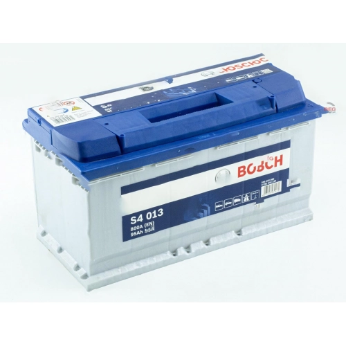 Акумулятор BOSCH  95 А S4 (800А) Євро правий + (2 роки гарантії)