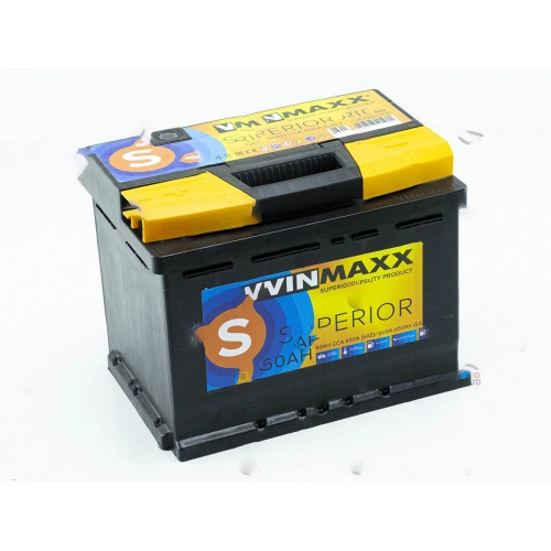 Аккумулятор WINMAXX  60Ач 600А SUPERIOR  (L2) (1) (гарантия 36 мес)