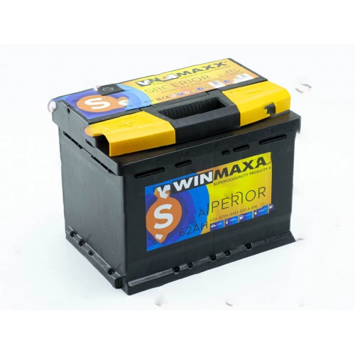 Акумулятор WINMAXX  62Ач 620А SUPERIOR  (L2) (1) (гарантія 36 місяців)