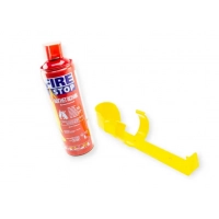 вогнегасник  500г  вуглекислий FIRE STOP  з пластиковим тримачем