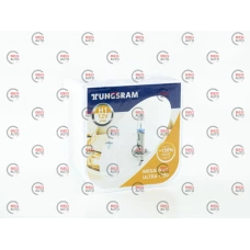 лампа  H1 12V 55 W Tungsram Megalight Ultra +150% пласт.бокс