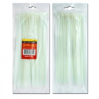 хомут пластиковий 100 x 2,5  білий  Intertool