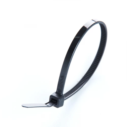 хомут пластиковий багаторазовий 200 x 5,0  чорний  Apro