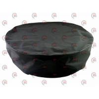 чехол запасного колеса R 15"-16"  d-68  (кож.зам., без накатки, черный)