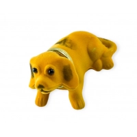 сувенір на панель приладів "Собака"  жовта