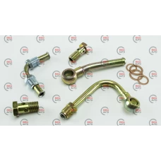 р\к механизма ГУР Газель (штуцера+трубки)