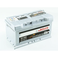 Аккумулятор BOSCH  85 А S5 (800А) Евро прав + (H-175mm) (2 года гар)