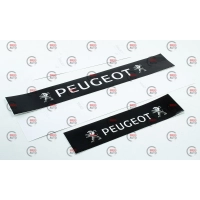 наклейка на пороги "PEUGEOT" (4шт)
