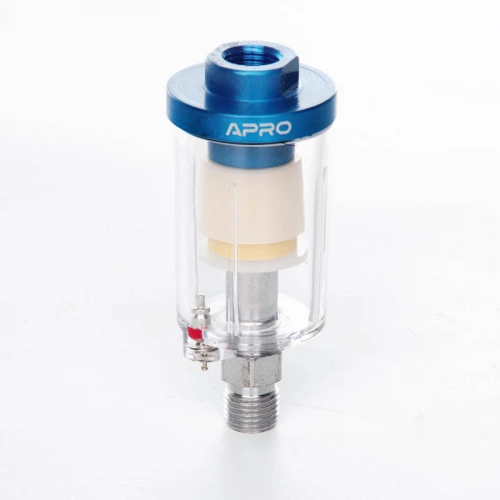 фильтр воздушный для пневмоинструмента "мини"  1/4"  2-10 бар, 400 л/мин, 5 мкм