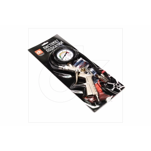 пістолет підкачування з манометром (блістер) Dk