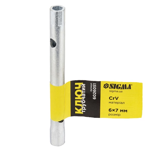 ключ трубчастий  6х7мм