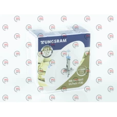 лампа  H1 12V 55 W Tungsram Megalight Ultra +130% пластик.бокс
