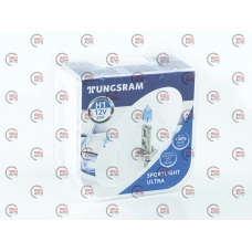 лампа  H1 12V 55 W Tungsram Sportlight Ultra 4200K пластик. бокс