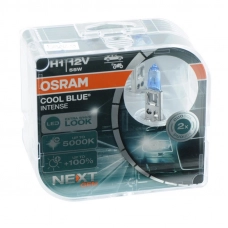 лампа  H1 12V 55 W OSRAM Cool Blue Intense Next Gen +100% 5000К (2шт)