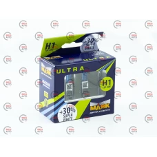 лампа  H1 12V 55 W Маяк Super White +30% 4000K (2шт)