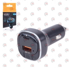 FM модулятор C33  USB/MP3/12-24В/USB Type C зарядка 3,1А/Bluetooth 5.0
