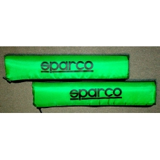чехол ремня безопасности (2шт)  Sparco  зеленый
