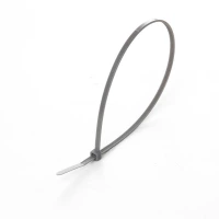 хомут пластиковый 300 x 4,0  серый, d 3-80мм, 18кг  Apro
