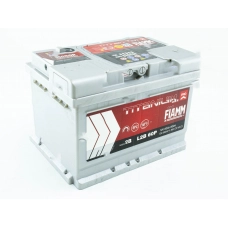 Акумулятор FIAMM  60Ач 600А Titanium Pro (LB2) (0) Євро правий +  (h=175)