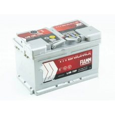 Акумулятор FIAMM  75Ач 730А Titanium Pro (LB3) (0) Євро правий +  (h=175)