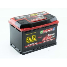 Акумулятор ZAP  70 (760 А) AGM (Start-stop) Євро правий +