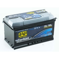 Акумулятор ZAP  80 (750 А) Carbon EFB (Start-stop) Євро правий + (h=175)