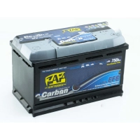 Акумулятор ZAP  85 (750 А) Carbon EFB (Start-stop) Євро правий +