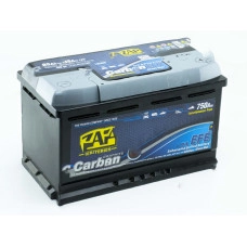 Акумулятор ZAP  85 (750 А) Carbon EFB (Start-stop) Євро правий +