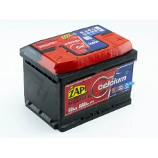 Акумулятор ZAP  62 (580 А) Plus Євро правий + низький