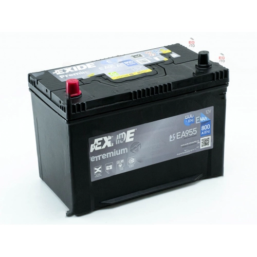 Аккумулятор EXIDE  95 (800 А) Premium Азия