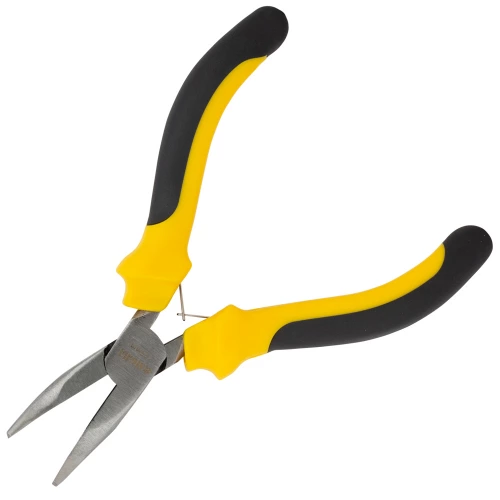 довгогубці вигнуті 125 мм чорно-жовті ручки Sigma