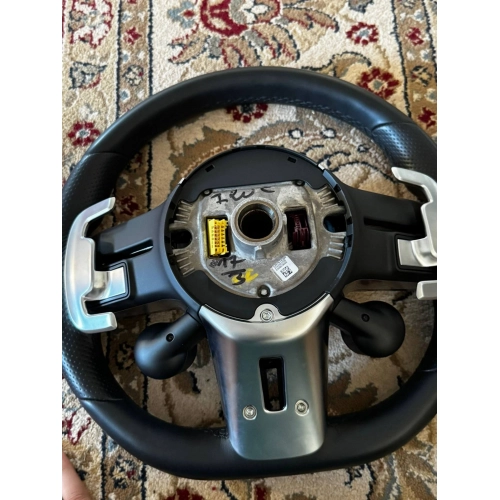 Колесо рулевое (руль) черная кожа "наппа" с кнопками AMG Drive Unit с подогревом и подушкой в ​​сборе, AMG Performance Mercedes GLE W167/C167/GLS X167/AMG GT