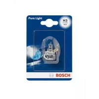 лампа H3 12V 55 W  BOSCH Pure Light  (блістер)