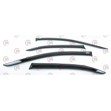 ветровик Kia Sorento 2002-2009 (скотч) AV-Tuning