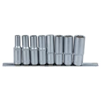 набор головок удлиненных 1/2"  8 шт, 10-22мм (планка)