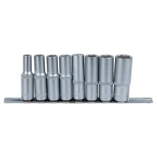 набор головок удлиненных 1/2"  8 шт, 10-22мм (планка)