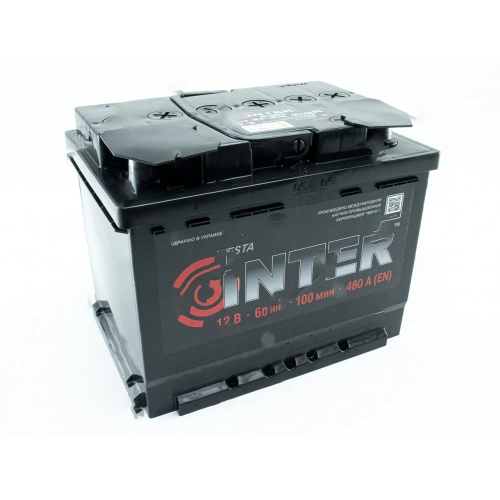 Аккумулятор   INTER  60Ач (480A) Евро правый +